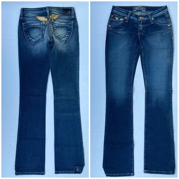 New ROBINS JEANS Marylin Straight Jeans SZ 26 - Picture 1 of 9